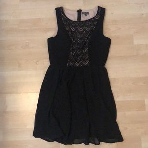 Tulle and Lace Black Dress!